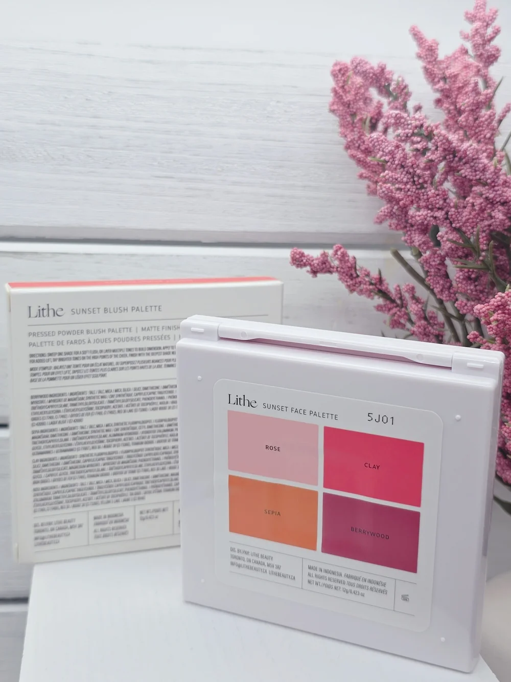 Lithe Sunset Blush Palette